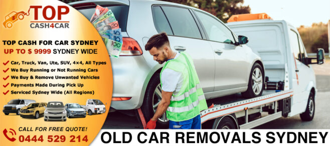 Old Car Removals Sydney - Top Cash For Used Cars